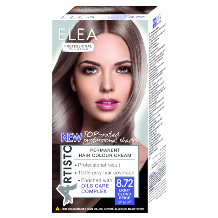 ELEA 8,72 LIGHT BLONDE BEIGE ARTISTO - Hiusvärit ja sävytteet - 3800708382470 - 1