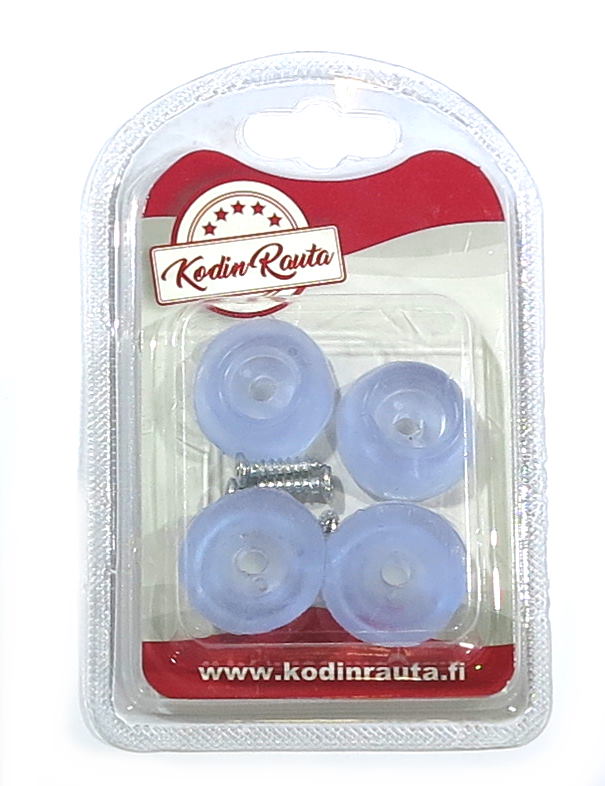 HUONEKALUTASSU PYÖREÄ 26MM 4KPL - Huopatassuja kalustesuojat - 6438417018280 - 1