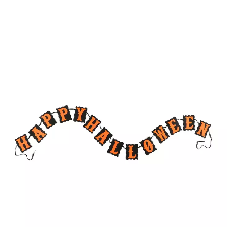 Huopaviiri Happy Halloween - Halloween koristeet ja -tarvikkeet - 6412165103320 - 1
