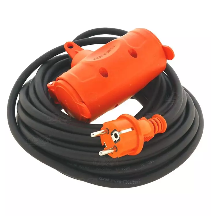 JATKOJOHTO 2-OS 10M VSN H07RN-F 3G1.5 230V IP44 - Jatkojohdot, kaapelikelat ja tarvikkeet - 6430038490490 - 1