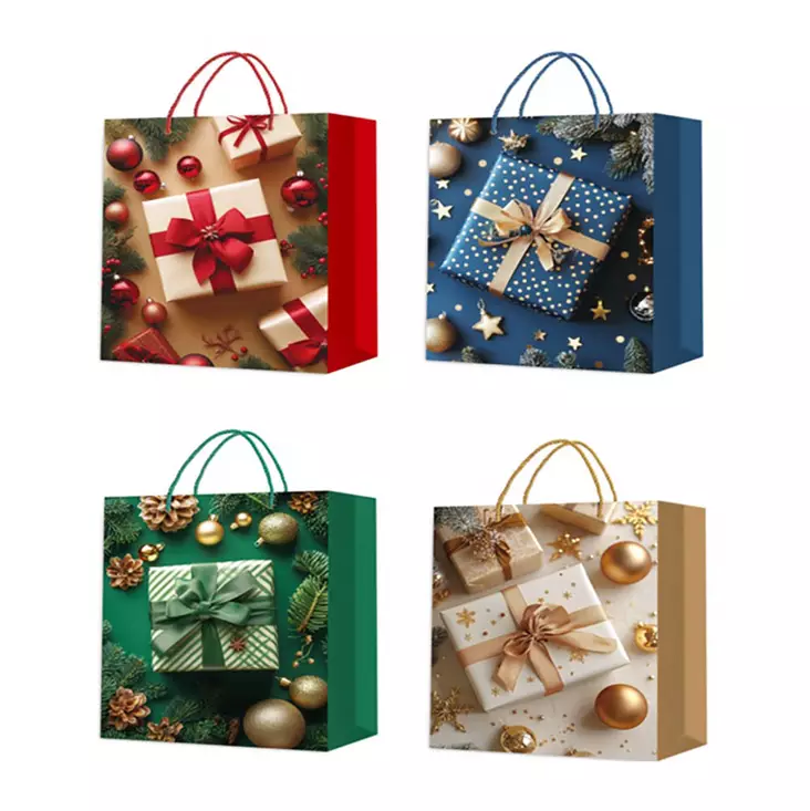 Joulu lahjakassi 27x22x11cm - Lahjakassit joulu - 6438506008970 - 1