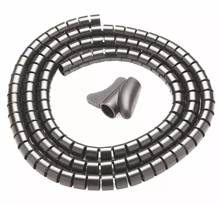 KAAPELIPIILO 2,5M MUSTA 20MM - Asennustarvikkeet, rasiat ja sulakkeet - 6438140901910 - 1