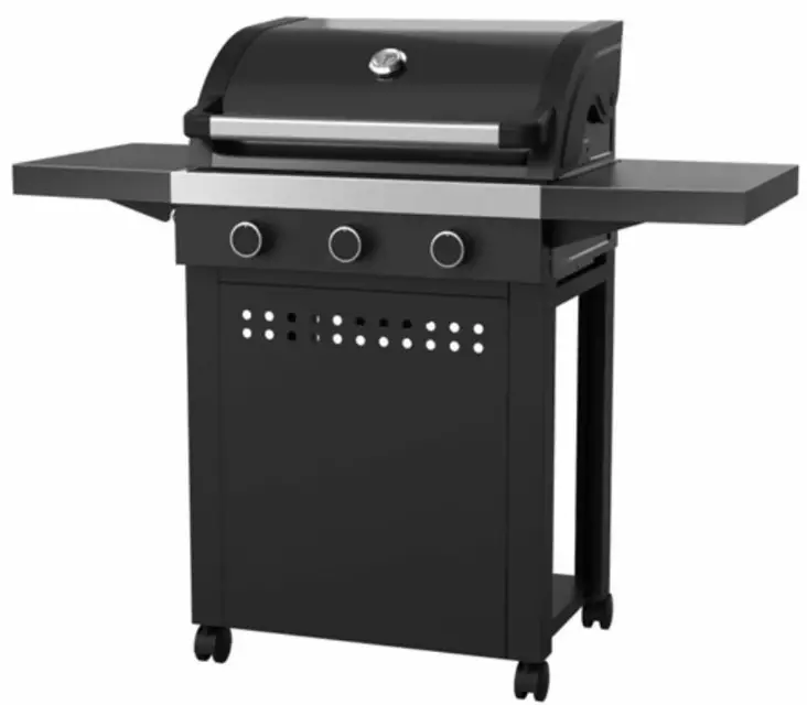 KAASUGRILLI 3 POLTINTA HORNET FIRE BLACK - Kaasugrillit - 6438168084930 - 1