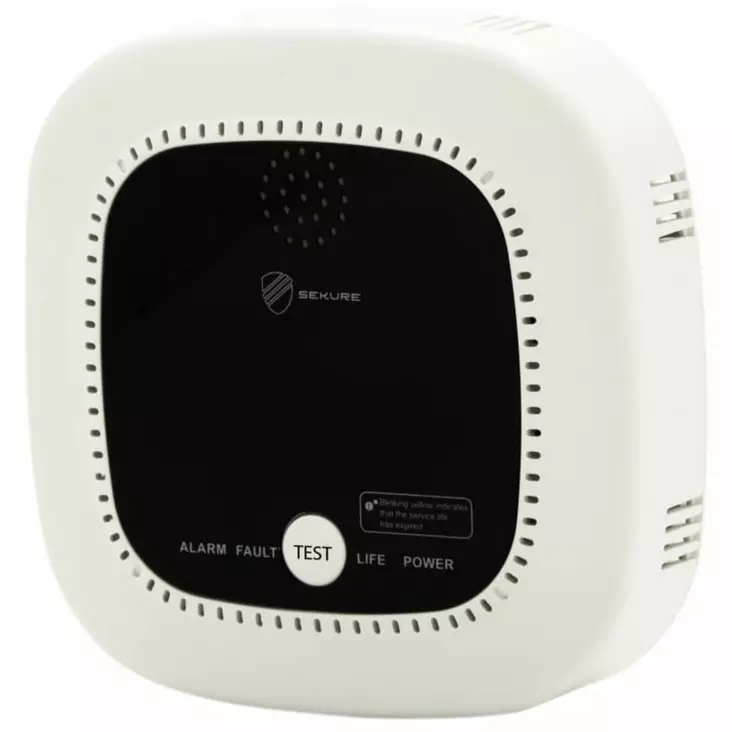 Kaasuvaroitin paristok=C3=A4ytt=C3=B6inen - Palovaroittimet ja häkävaroittimet - 6438014372150 - 1