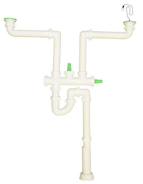 KAKSOISVESILUKKO - Käyttövesiliittimet ja tarvikkeet - 6438140050120 - 1