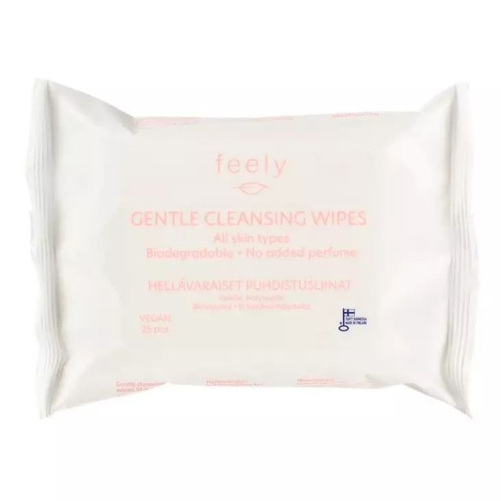 kasvojen puhdistusliina feely skin 25kpl - Kasvojen puhdistus - 6410416229980 - 1