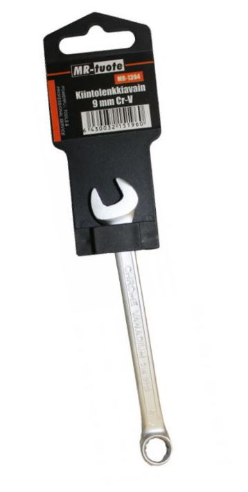 Kiintolenkkiavain 9mm CR-V - Kiintolenkkiavaimet ja sarjat - 6430032151960 - 1