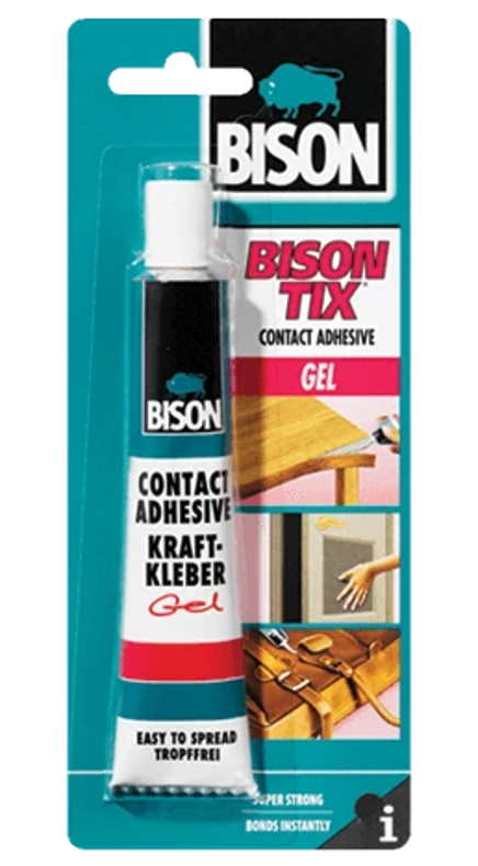 KONTAKTILIIMA 50ML BISON Tix Contact Adhesive Gel - Kontaktiliimat ja askarteluliimat - 8710439050560 - 1