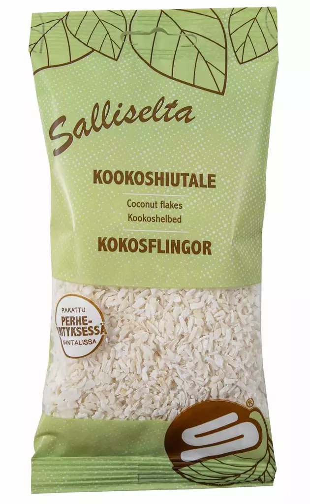 kookoshiutale Sallisen mausteet - Hiutaleet - 6436501071920 - 1