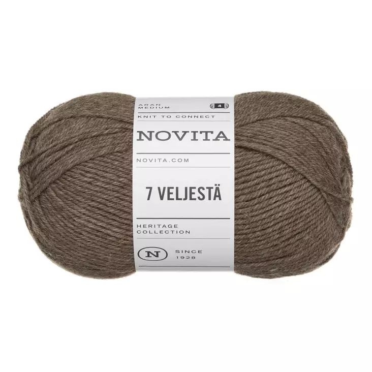 Lanka 7 veljestä 100g metsäsieni 068 - Sukkalangat - 6412618214160 - 1
