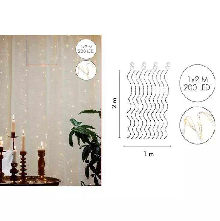 Kaunis valosarja - Ikkunan valokoristeet - 6438159329330 - 1