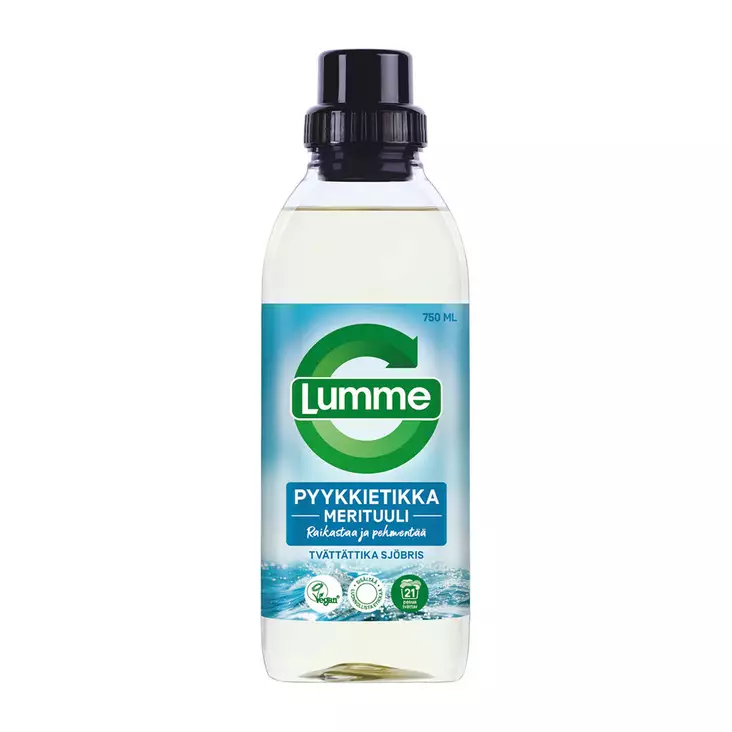 Lumme Pyykkietikka 750ml Merituuli - Huuhteluaineet ja pyykkietikat - 7046110327340 - 1
