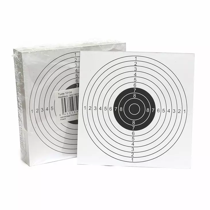 MAALITAULU 140X140MM 100KPL - Ilma-aseet ja tarvikkeet - 6438159121040 - 1