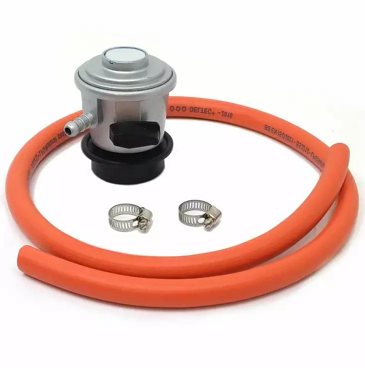 Matalapainesäädin ja letku - Kaasuletkut ja säätimet - 6438168093260 - 1