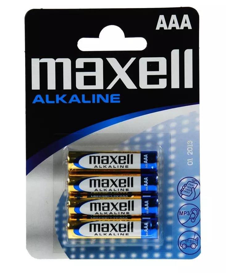 MAXELL LR03 4-Pack - Sormiparistot - 4902580164010 - 1