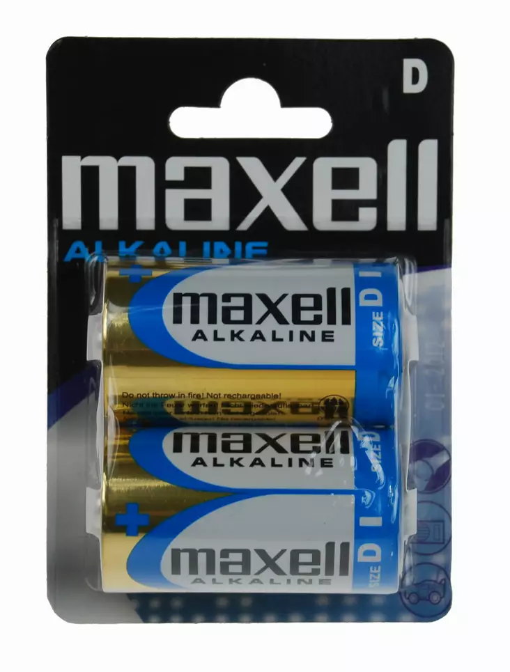 MAXELL LR20 2-Pack Paristot - Sormiparistot - 4902580161170 - 1
