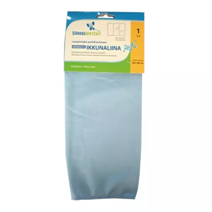 MIKROKUITULIINA LASIPINNOILLE 30*30 - Siivousliinat ja rätit - 6438159086530 - 1