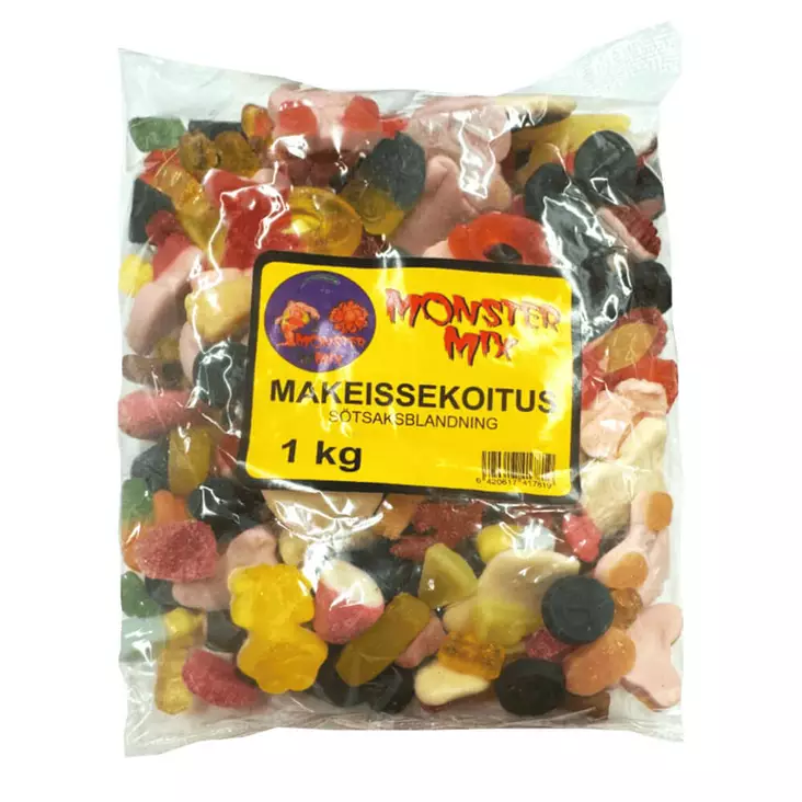 MONSTER MIX 1KG - Makeiset ja naposteltavat - 6420617416560 - 1