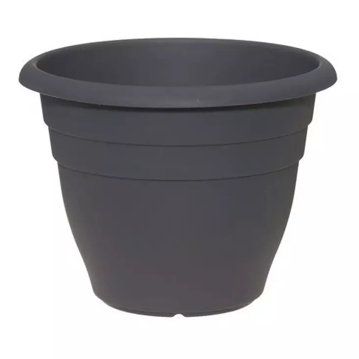 Muoviruukku Basic 30cm tummanharmaa - Sisäruukut ja suojaruukut - 6410416231600 - 1