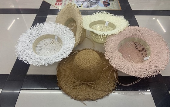 naisten lierihattu paperilankaa - Lippikset, hatut ja päähineet - 6438159310710 - 1