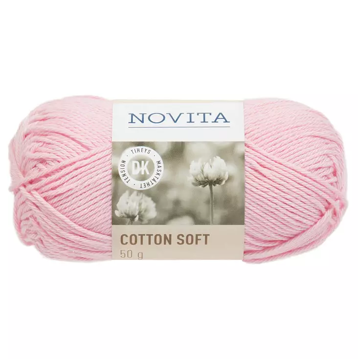 NOVITA COTTON SOFT 50G LANKA Useita eri värejä - Puuvillalangat - 6412615985100 - 1