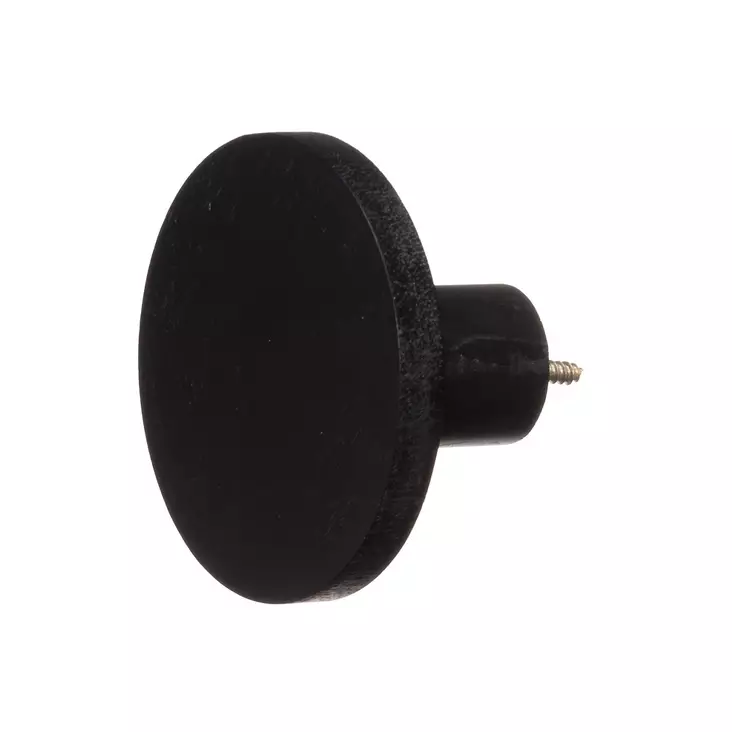 Nuppi seinälle musta - Koukut, naulakot ja telineet - 6410416340050 - 1