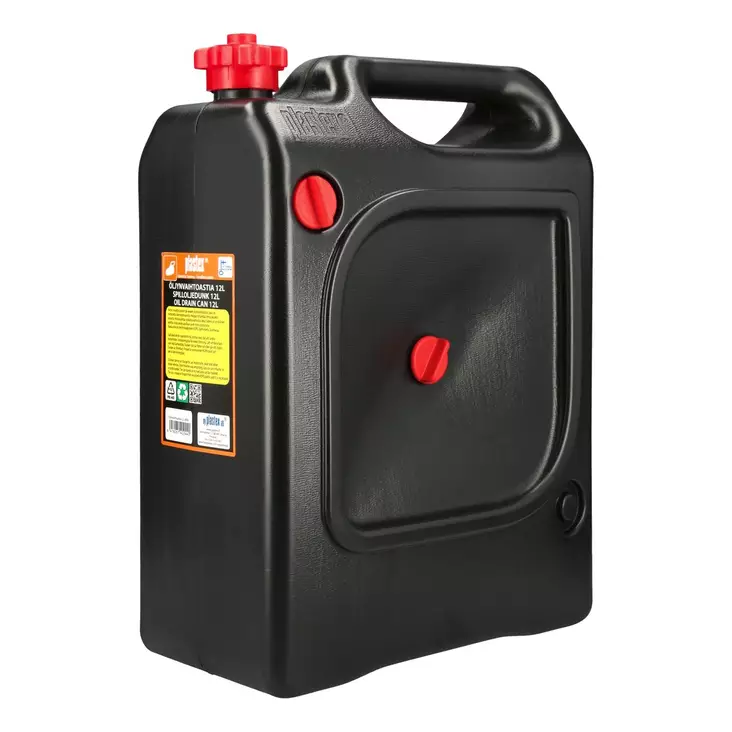Öljynvaihtoastia 12L musta EKO - Polttoainekanisterit - 6416061402440 - 1