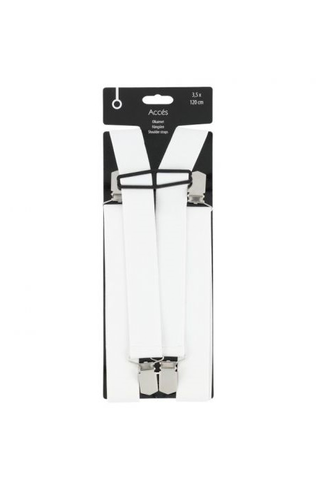 valkoiset henkselit olkaimet - Vyöt ja henkselit - 6410413265950 - 1