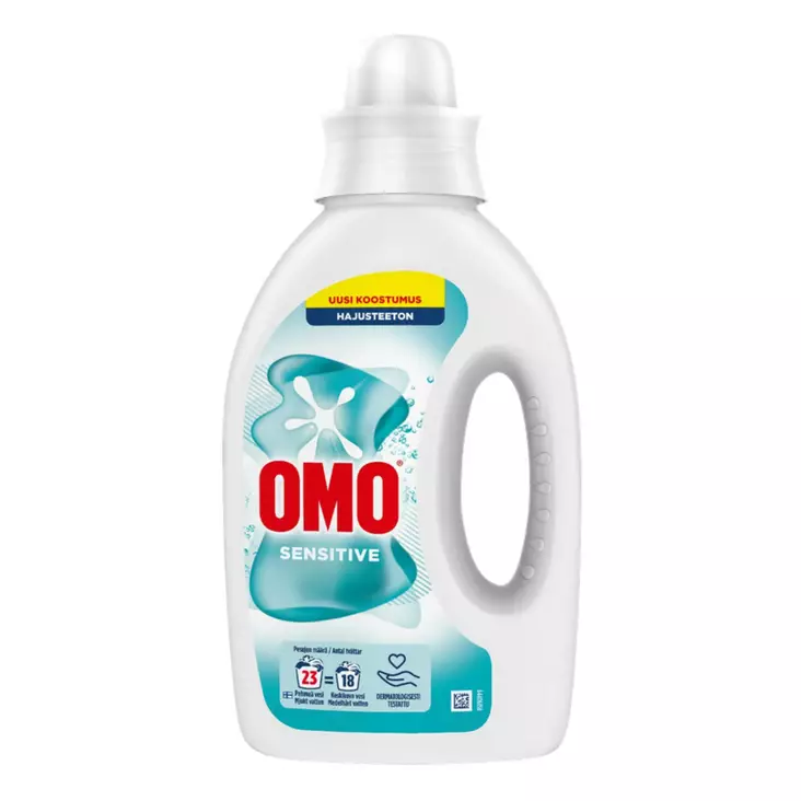 Omo Pyykinpesuneste Sensitive 920ML. - Pyykinpesunesteet - 8720181312410 - 1