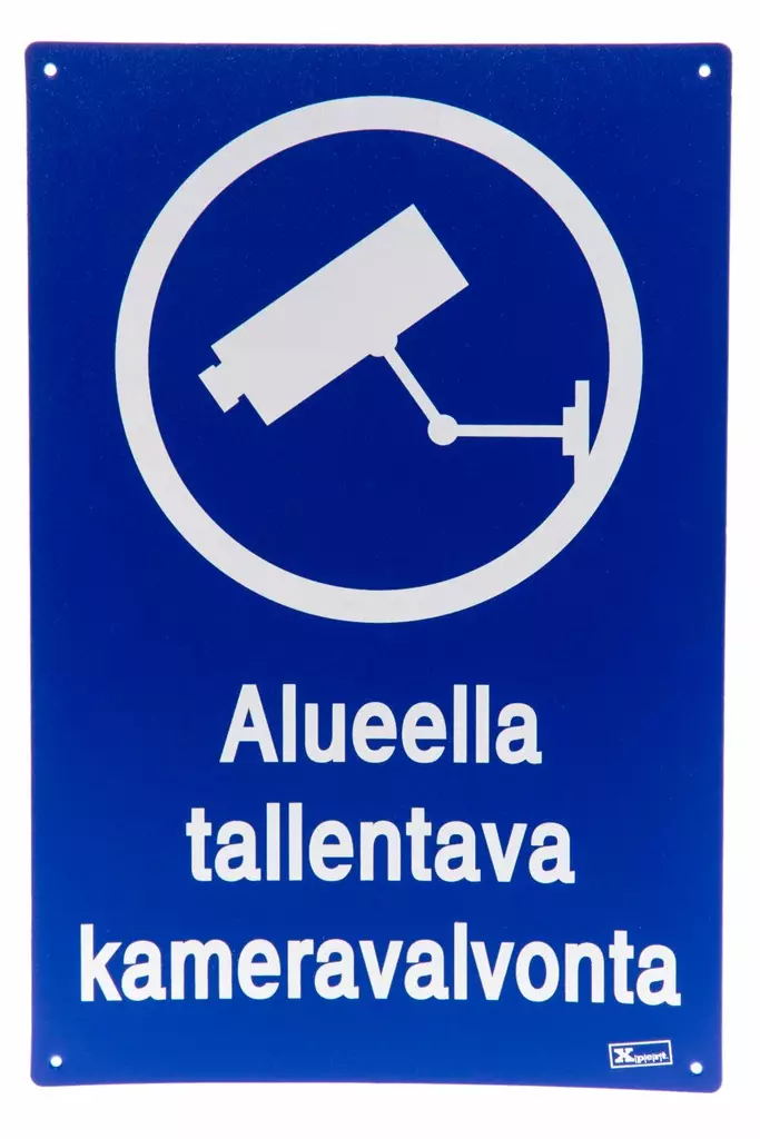 alueella kameravalvonta kyltti - Opasteet ja kyltit - 6410412473820 - 1