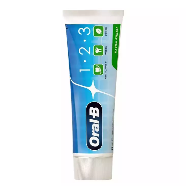 Oral-B Toothpaste 1-2-3 extra fresh 75ml - Hammastahnat - 8006540948200 - 1