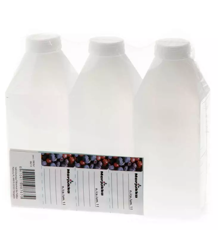 Pakastepullo 1L 3kpl Marjukka - Pakastuspussit ja -rasiat - 6410411987670 - 1