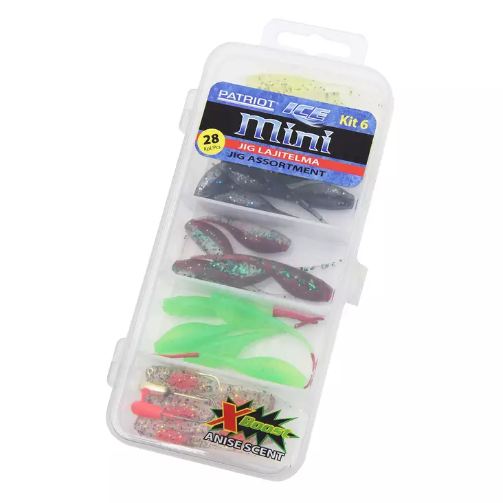 Patriot Ice Mini pilkkijigilajitelma 28k - Tasapainopilkit - 6417512540940 - 1