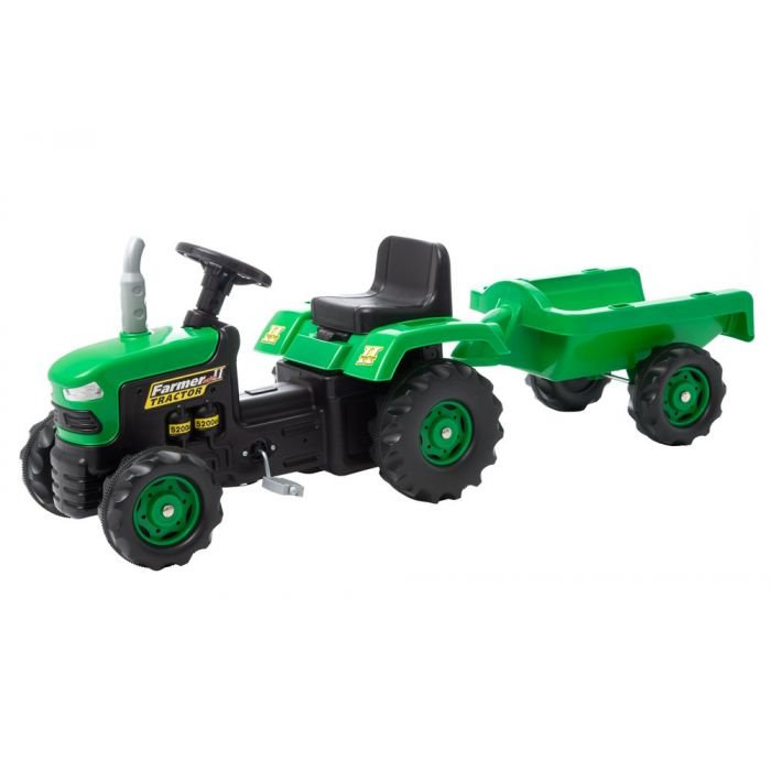 Polkutraktori ja per=C3=A4k=C3=A4rry - Hiekkalelut - 8690089080530 - 5