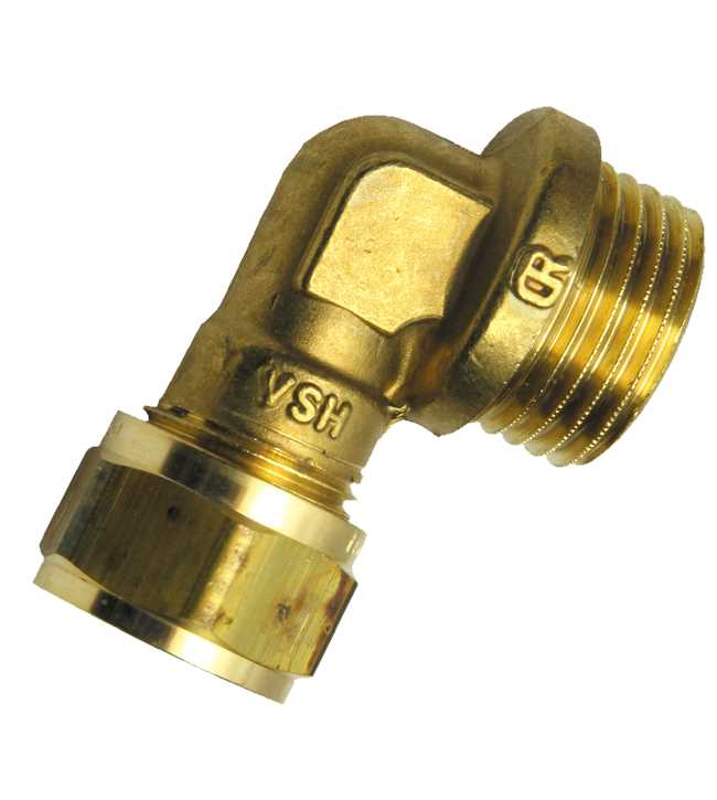 PUSERRUSKULMALIITIN 18 X 1/2 UK OPAL MESSINKI - Käyttövesiliittimet ja tarvikkeet - 6413820151700 - 1