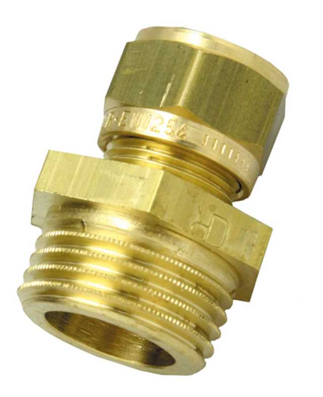 PUSERRUSLIITIN 18 X 1/2 UK OPAL - Käyttövesiliittimet ja tarvikkeet - 6413820160290 - 1