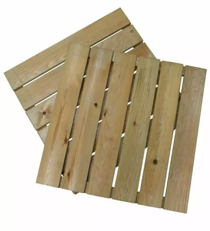 Terassilaatta puinen ruskea - Terassilaatat - 6416556103180 - 1