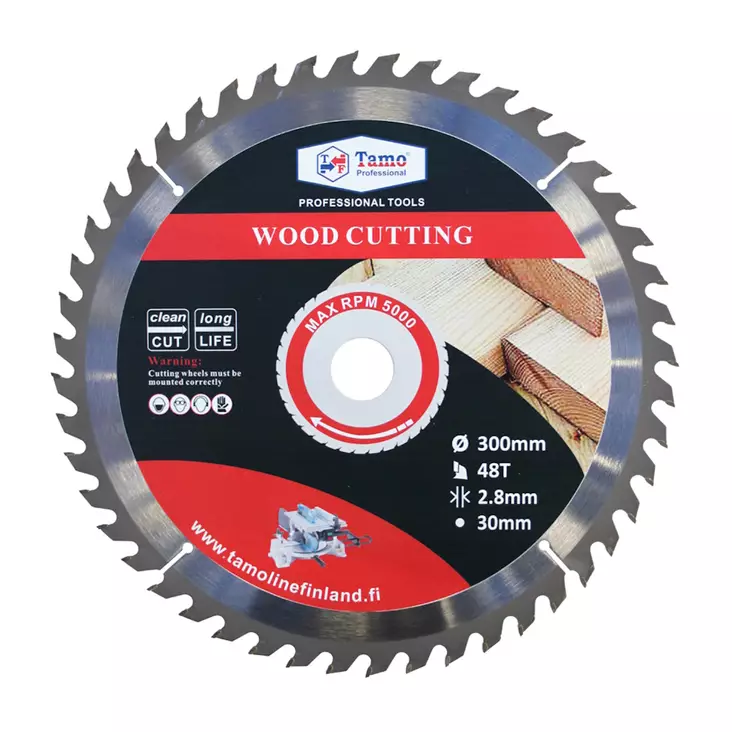 Pyörösahanterä 300/48T - Sirkkelinterät - 6420613763170 - 1