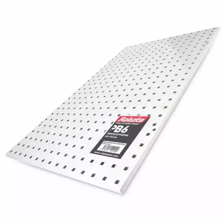 Reikälevyseinä PB6 57x91cm Robota - Varastolaatikot ja säilytyskalusteet - 6438212102900 - 1