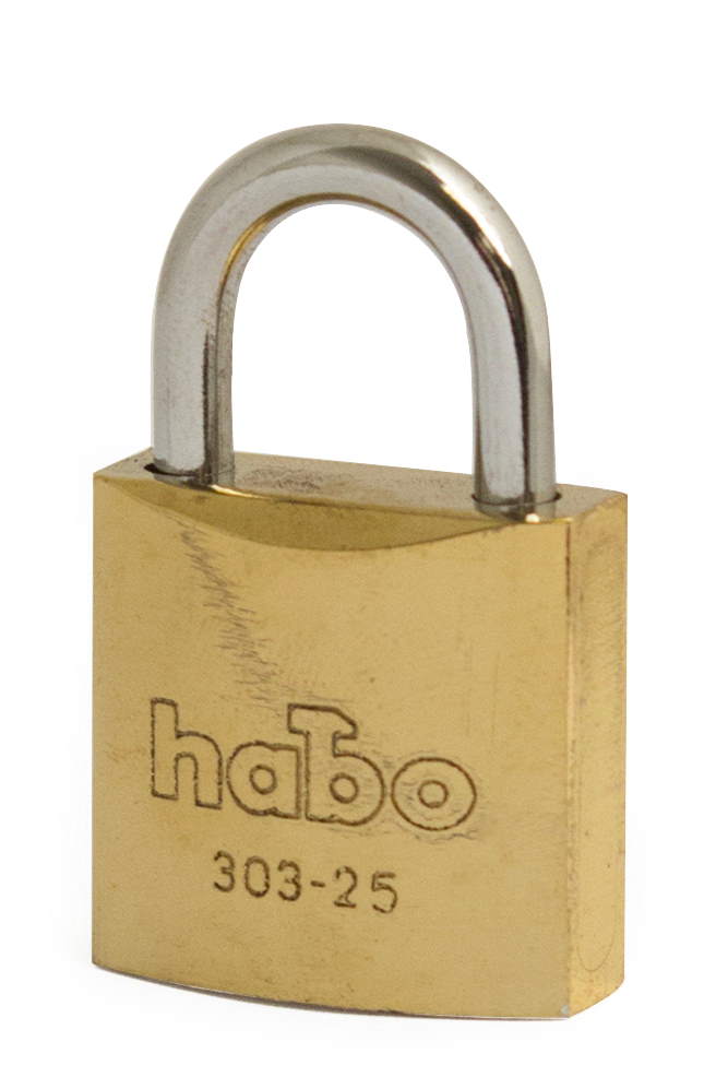 RIIPPULUKKO HABO 303-25 - Riippulukot, kassalippaat ja kassakaapit - 7317900173110 - 1