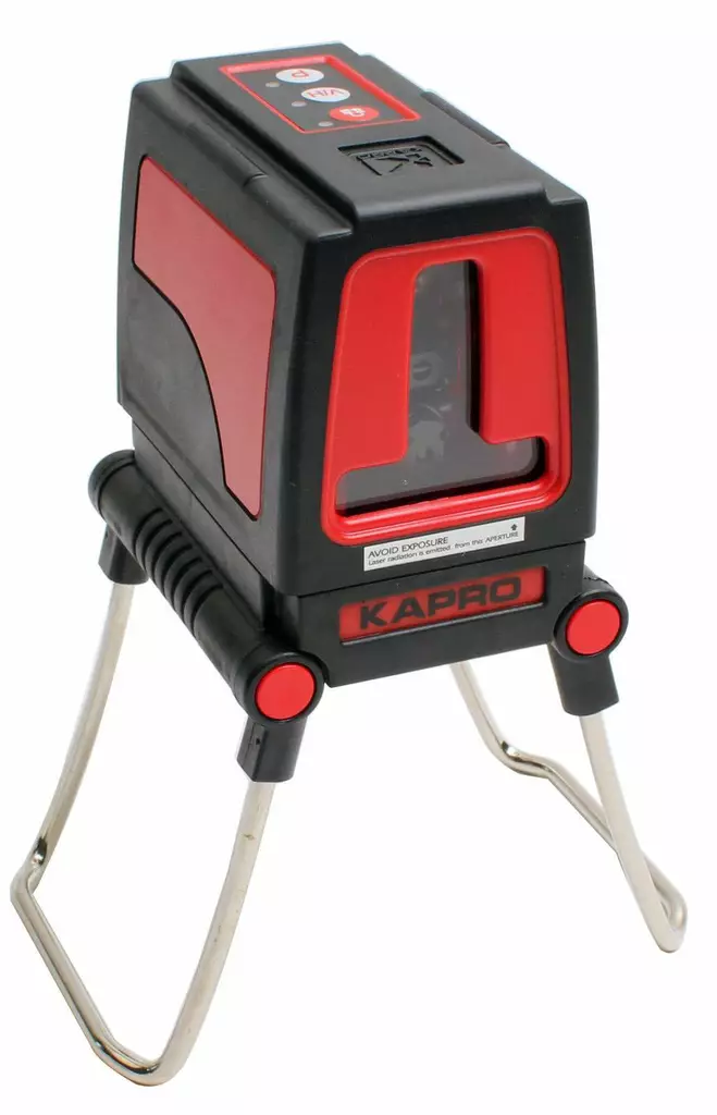 Ristilinjalaser Kapro 872 1V+1P RED - Mittaustyökalut ja merkintävälineet - 7290100840450 - 1