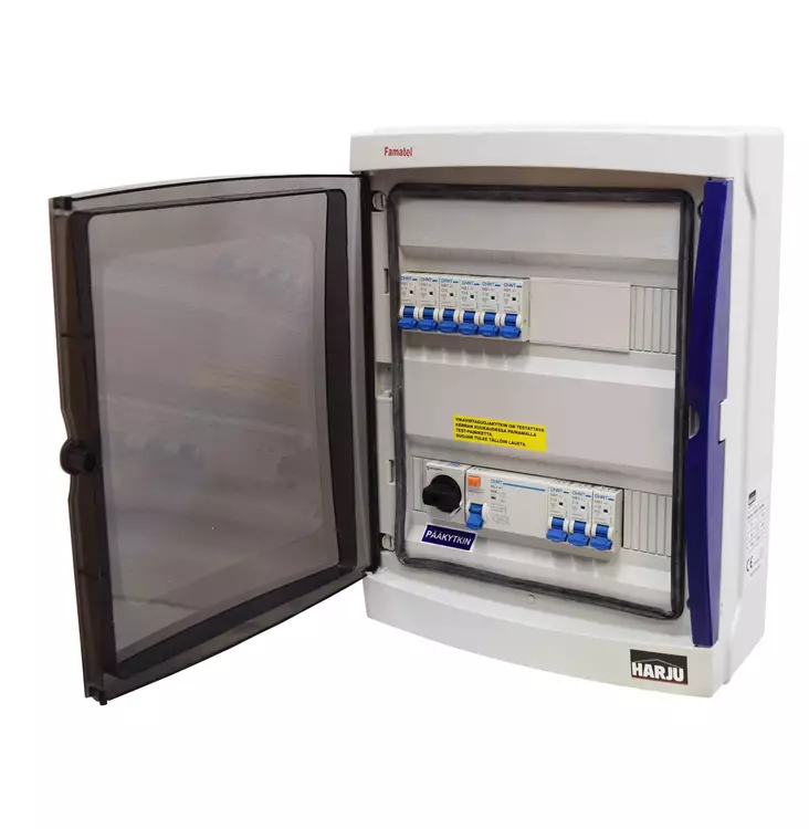 Ryhmäkeskus IP65 P3V4J9MU asennusvalmis - Sähkökeskukset ja ryhmäkeskukset - 6438140939500 - 1