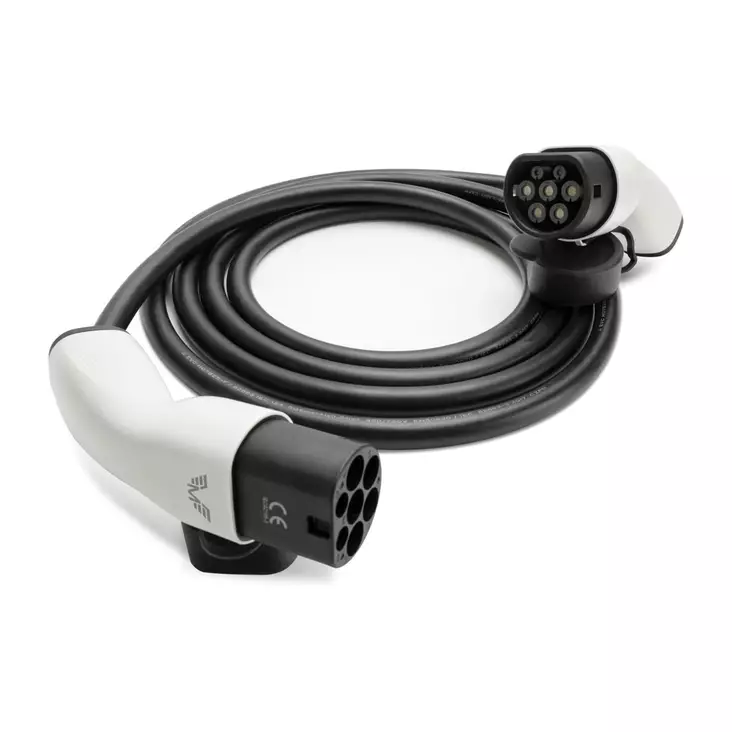 Motorwerk EVSE Type2 11kW 5m - Sähköauton latauskaapelit - 6438014378640 - 1