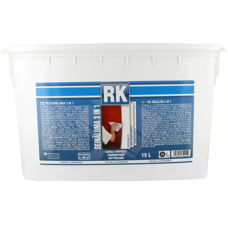SEINÄLIIMA 3IN1 15L RAKENNUSKEMIA - Muut liimat ja tiivisteet - 6418091652550 - 1