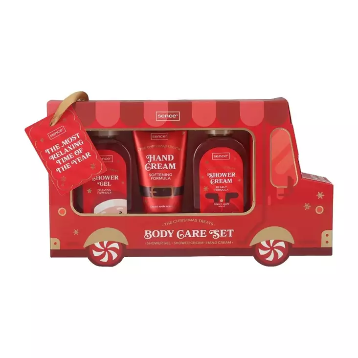Sence 3 tuotteen lahjapkt Glazed Apple - Naisten kosmetiikkapakkaukset - 8721382790120 - 1