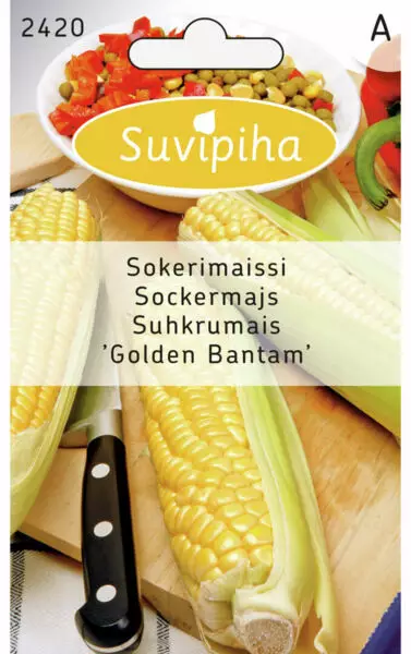 SOKERIMAISSI 2 - Vihannes, juures & yrttien siemenet - 8711117242000 - 1
