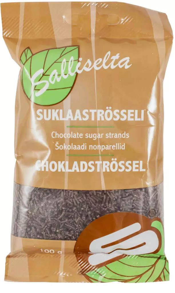 Suklaastr=C3=B6sseli 100G Sallinen - Leivonta-ainekset - 6436501000920 - 1