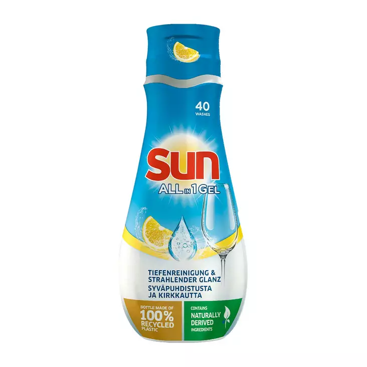 SUN KONETISKIGEELI 700ml All in1,40 pesu - Konetiskiaineet - 8710847963520 - 1