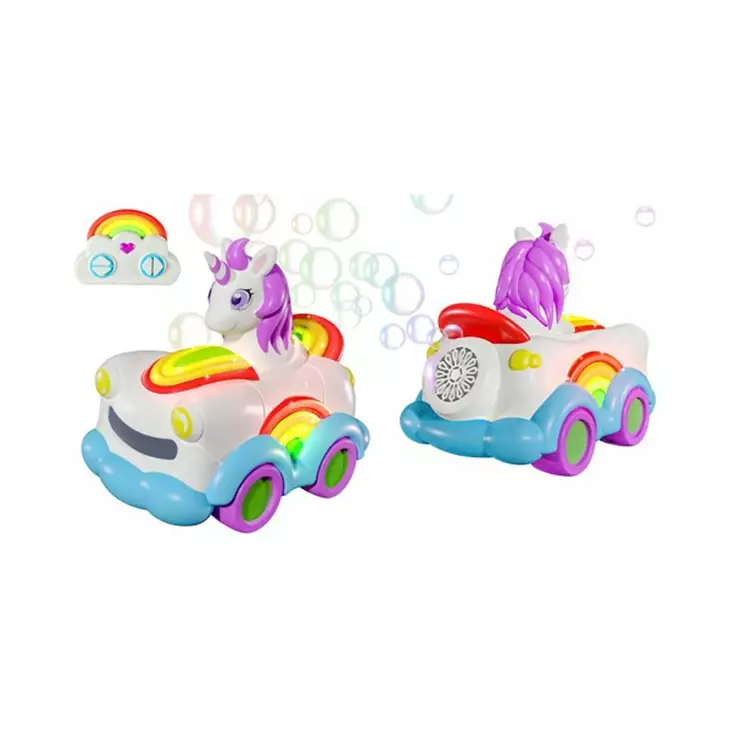 R/C Unicorn saippuakupla auto - Katuliidut ja saippuakuplat - 6946702908340 - 1