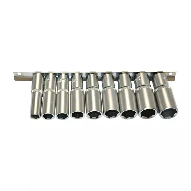 Syvähylsysarja 3/8" 9-os 10-19mm - Hylsysarjat ja työkalusarjat - 6430074697150 - 1